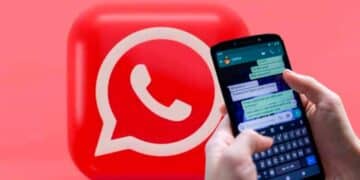 Cambiar WhatsApp a modo rojo