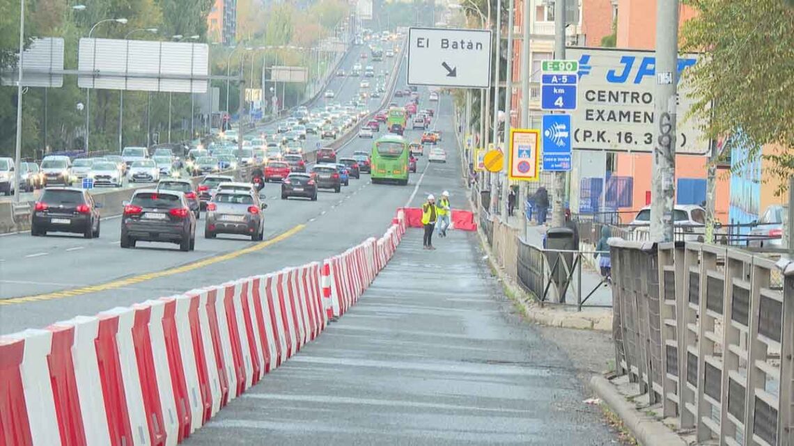 Gratuidad de los autobuses por las obras de la A-5