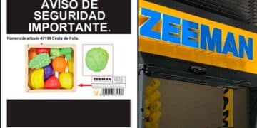 Cesta de fruta Zeeman retirada