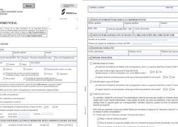 Formulario de solicitud Ingreso Mínimo Vital