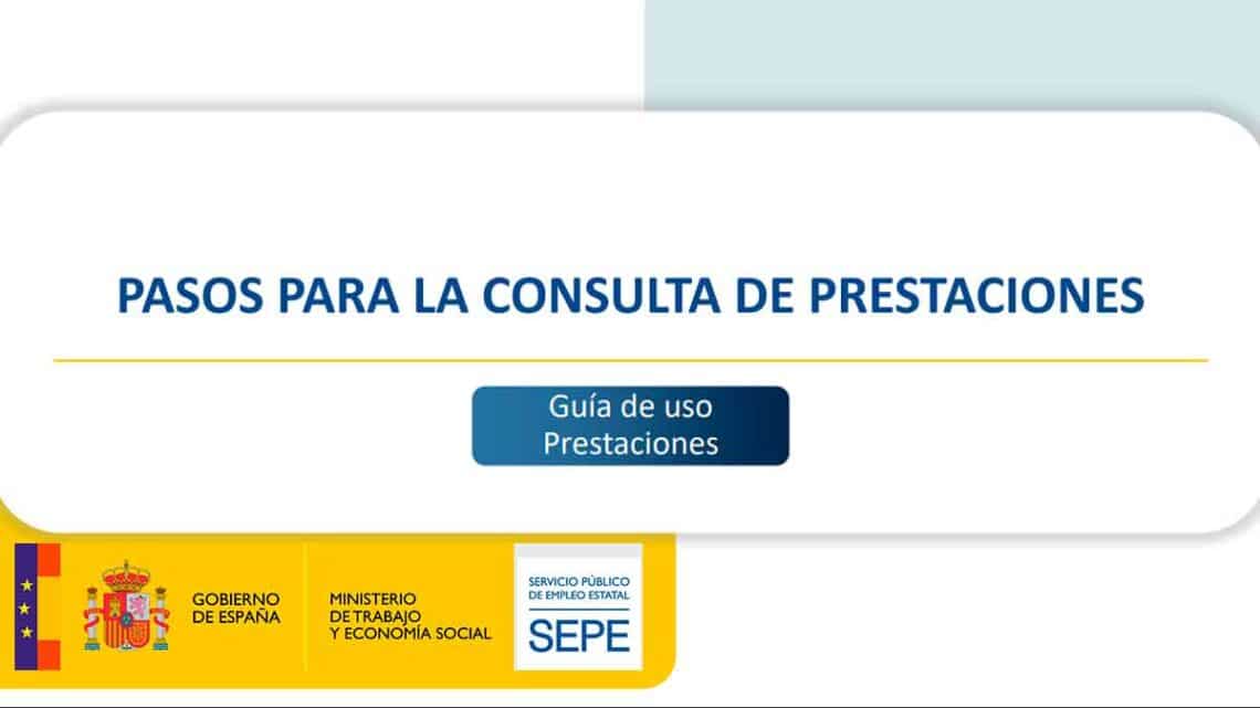 Consultar prestaciones SEPE