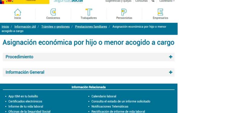 Fechas de cobro de la ayuda de los puntos