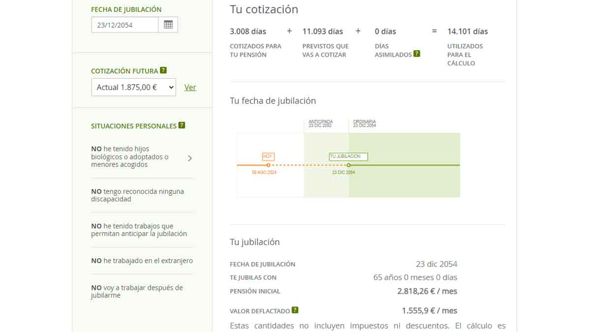 Pensión de jubilación