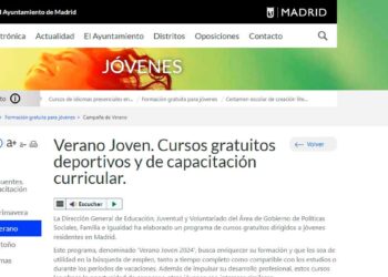 Cursos gratuitos para jóvenes en Madrid