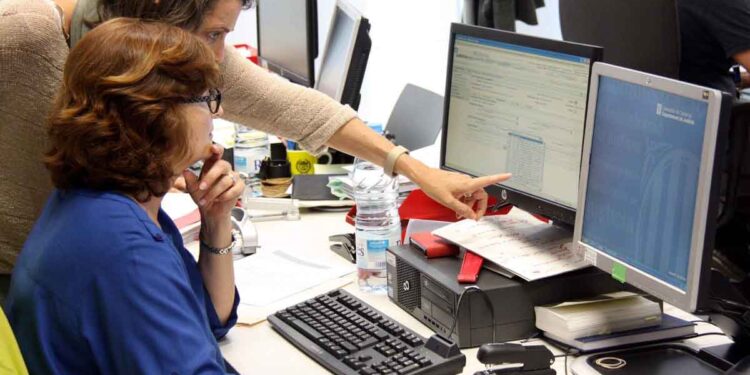 Trabajo auxiliar administrativo Madrid