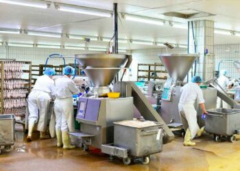 20 operarios de producción sector de la alimentación