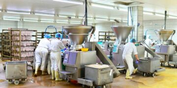 20 operarios de producción sector de la alimentación