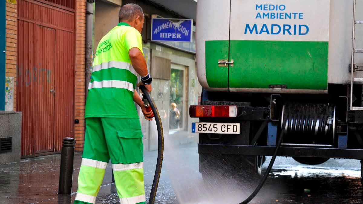 Oferta de empleo FCC para trabajar en la limpieza viaria