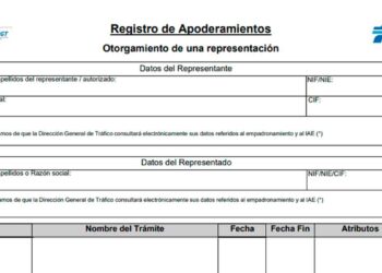 Formulario DGT identificar conductor vehículo