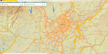 Mapa zonas inundables