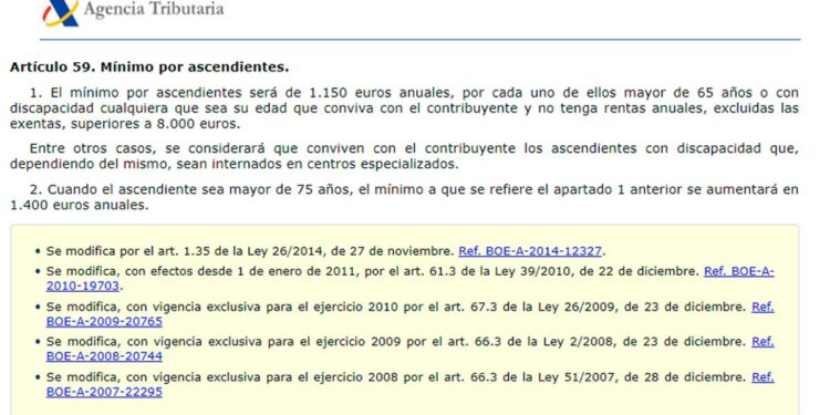 Deducción en la declaración de la Renta por jubilados