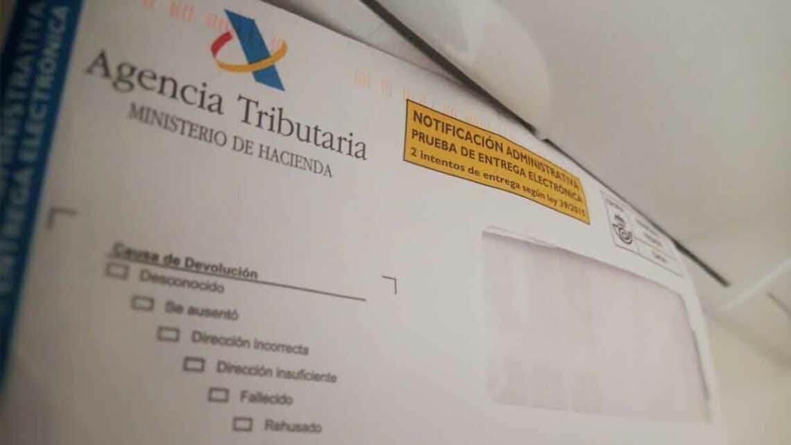 Carta Hacienda error del contribuyente