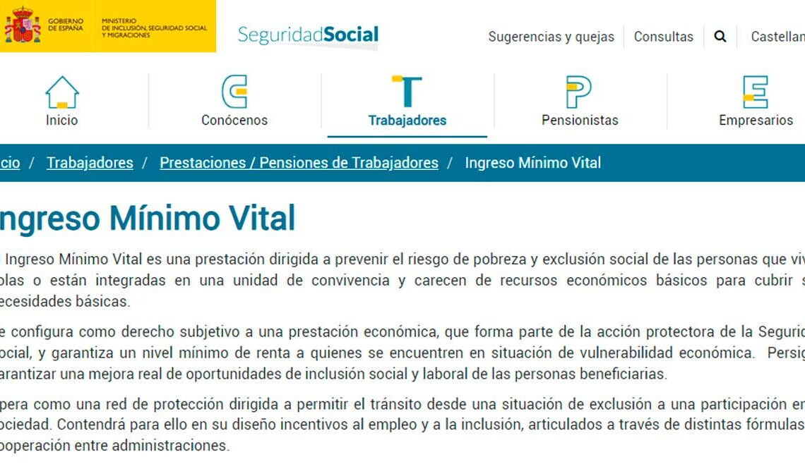 Ayuda compatible con el Ingreso Mínimo Vital