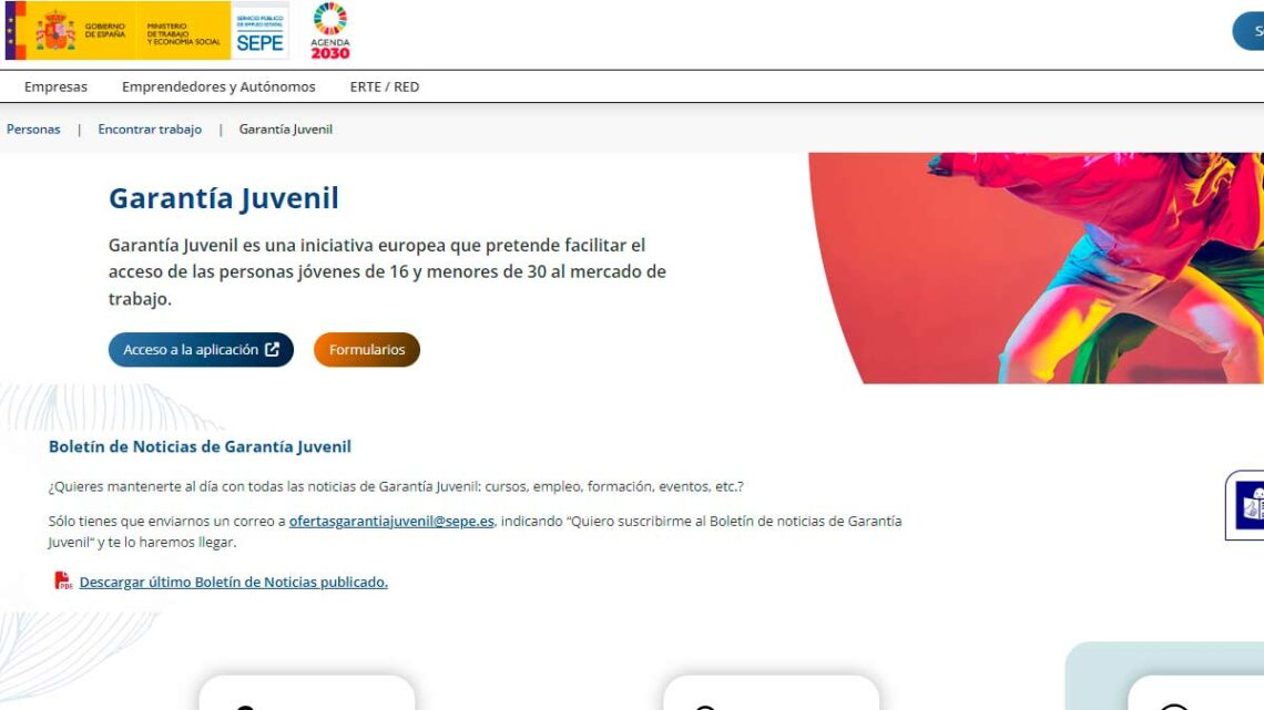 Inscribirse al Sistema Nacional de Garantía Juvenil