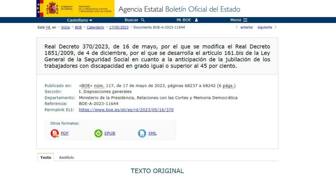 Acceder a la jubilación anticipada de la Seguridad Social