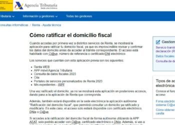 Multa de Hacienda por no actualiza el domicilio fiscal