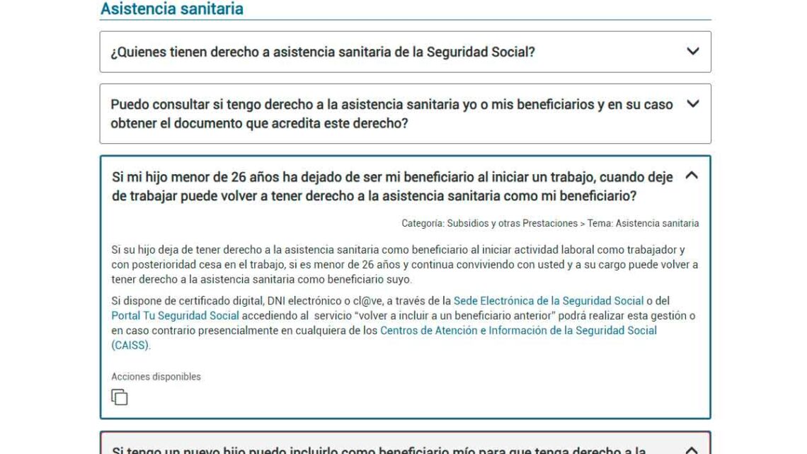 Cómo dar de alta a un hijo como beneficiario de la Seguridad Social