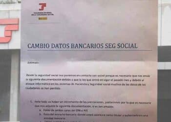 Carta estafa Seguridad Social