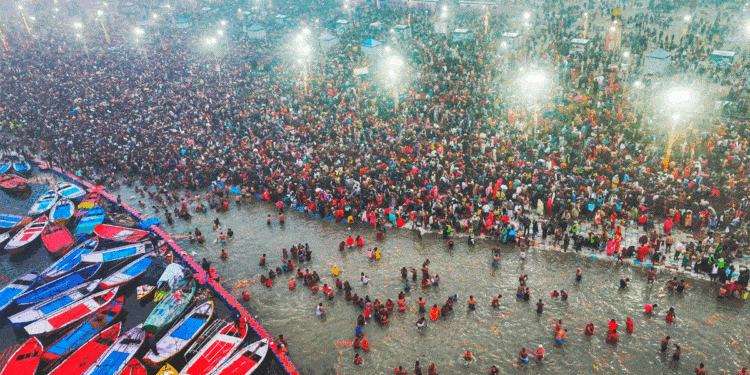 Inicio de la festividad hindú.