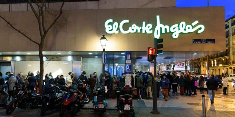 Promoción marisco El Corte Inglés
