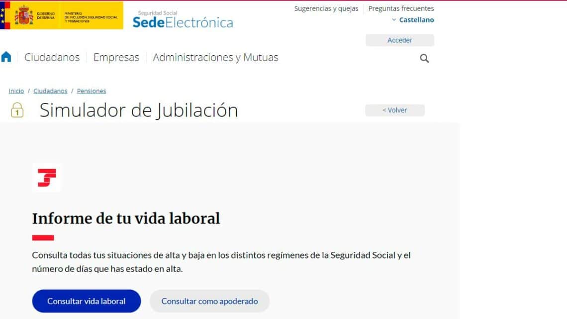 Calcula la pensión de jubilación