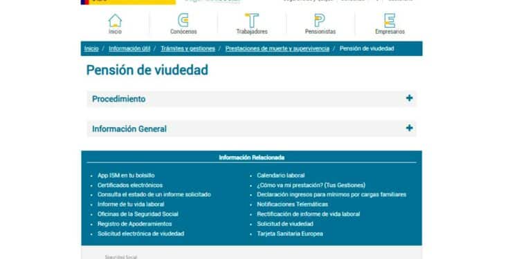 Pensión de viudedad