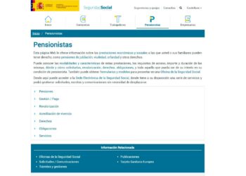 Guía pensiones de la Seguridad Social