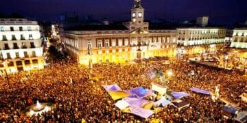 Puerta del Sol Madrid uvas 2024