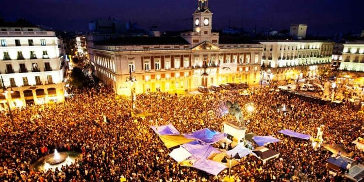 Puerta del Sol Madrid uvas 2024