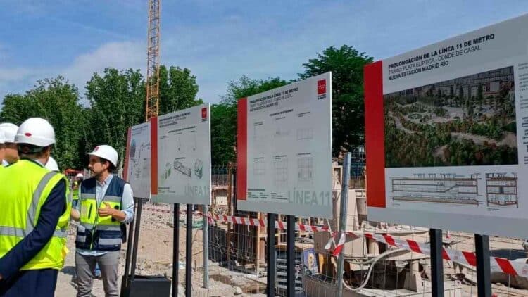 Obras Metro de Madrid