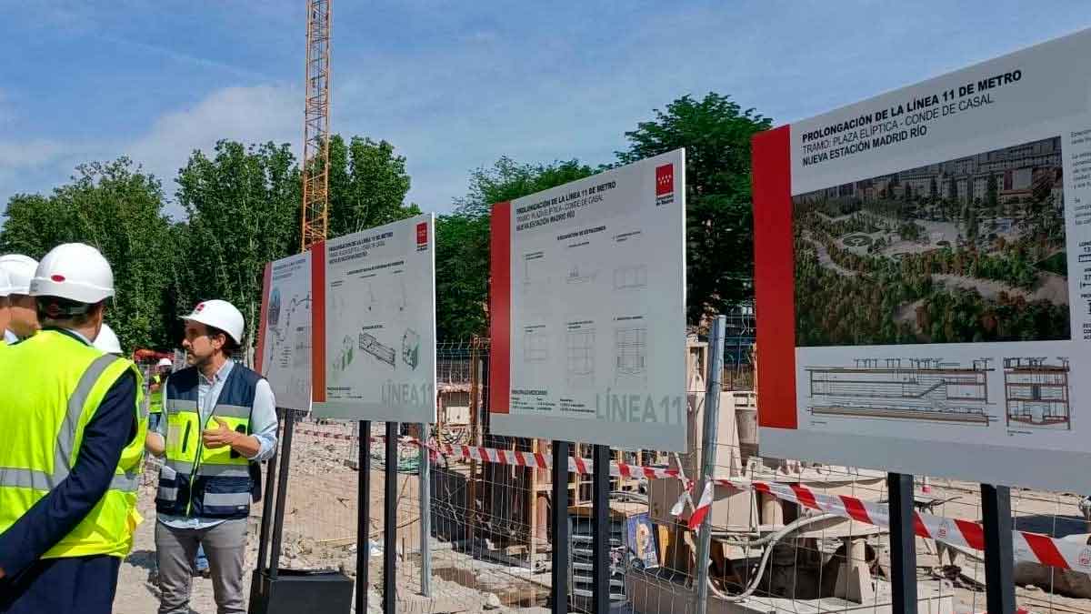 Obras Metro de Madrid