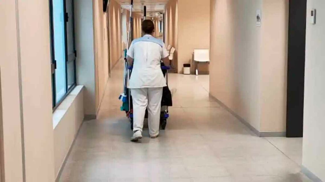 Oferta de empleo para trabajar en la limpieza de hospital