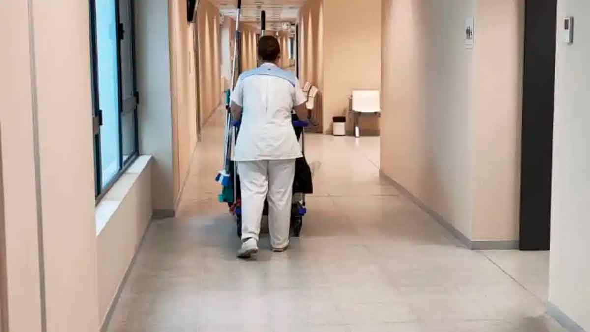 Oferta de empleo para trabajar en la limpieza de hospital