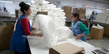 Oferta de empleo para trabajar en fábrica de textil