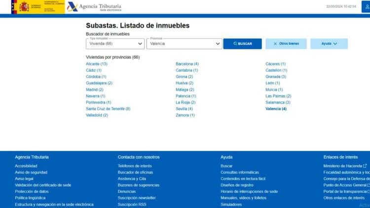 Subastas de Hacienda en España