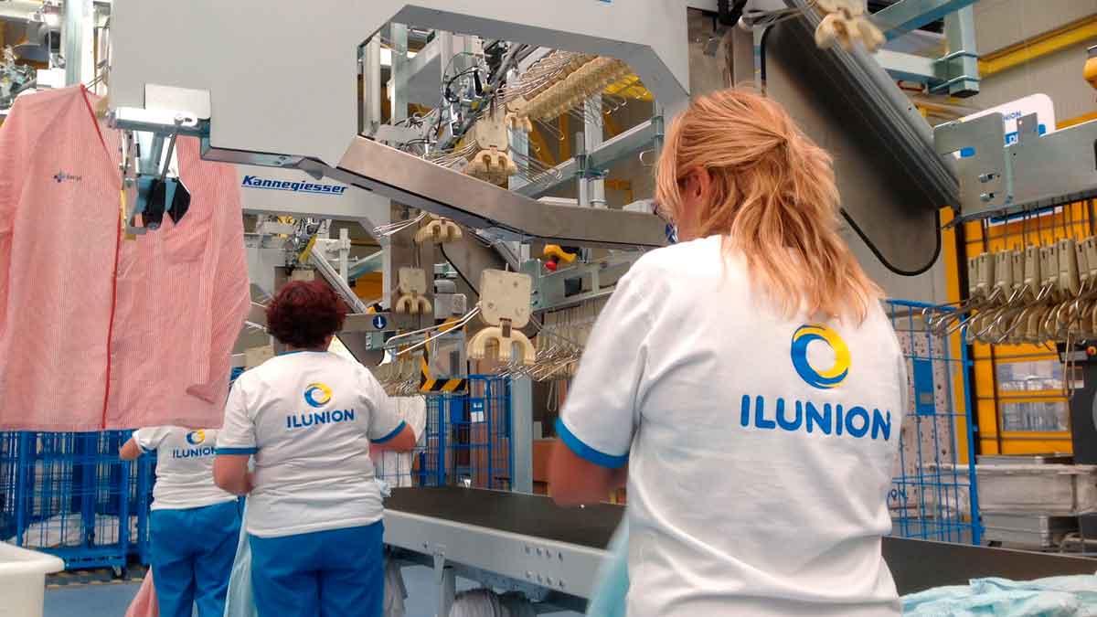 Trabajar ILUNION lavanderías Madrid
